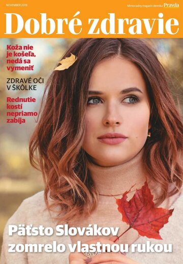 Obálka e-magazínu Zdravie Dobré 30. 10. 2019