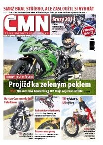 Obálka e-magazínu ČESKÉ MOTOCYKLOVÉ NOVINY 13/2011