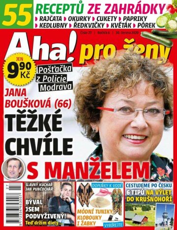 Obálka e-magazínu AHA! pro ženy 27/2020