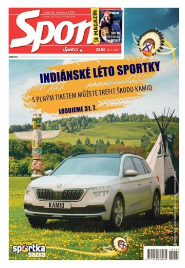 Obálka e-magazínu Sport 31.7.2020