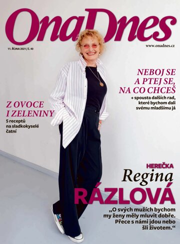 Obálka e-magazínu Ona DNES Magazín - 11.10.2021