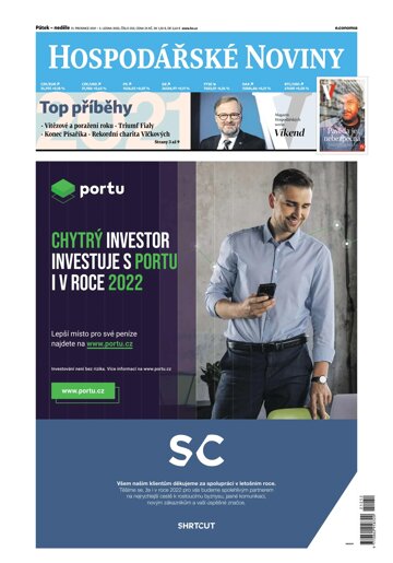 Obálka e-magazínu Hospodářské noviny 252 - 31.12.2021