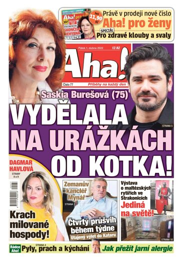 Obálka e-magazínu AHA! 1.4.2022