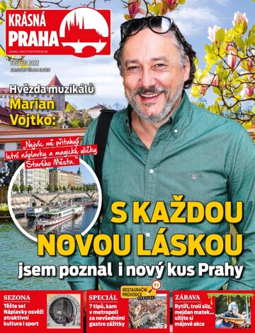Obálka e-magazínu Příloha Blesk Krásná Praha - 3.5.2022