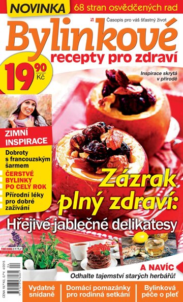 Obálka e-magazínu Bylinkové recepty 4/15