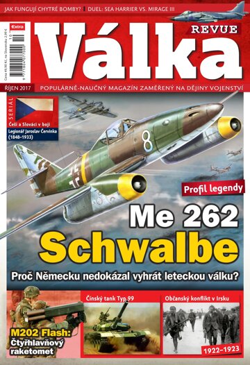 Obálka e-magazínu Válka REVUE 10/2017