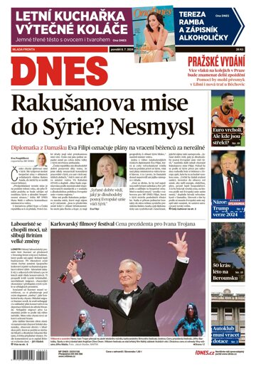 Obálka e-magazínu MF Dnes 8.7.2024