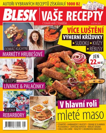 Obálka e-magazínu BLESK VAŠE RECEPTY 5/2025