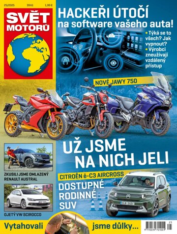 Obálka e-magazínu Svět motorů 25/2025