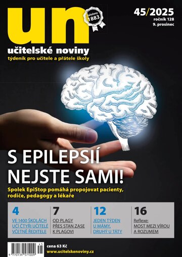 Obálka e-magazínu Učitelské noviny 45/2025