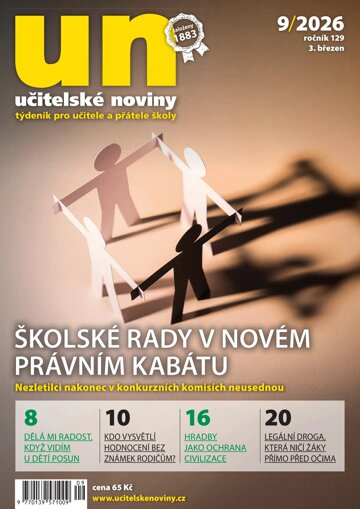 Obálka e-magazínu Učitelské noviny 9/2026