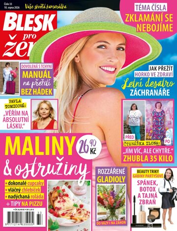 Obálka e-magazínu Blesk pro ženy 33/2026