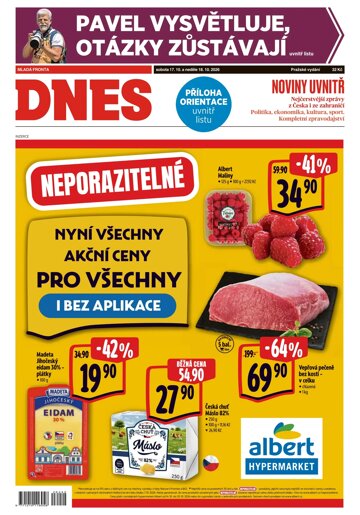 Obálka e-magazínu MF Dnes 17.10.2026