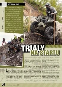 Obálka e-magazínu ATV Trial Cup