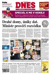 Obálka e-magazínu MF Dnes 9.5.2014