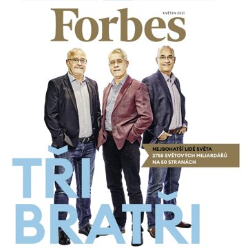 Obálka audioknihy Forbes květen 2021