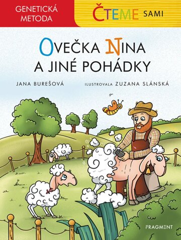 Obálka knihy Čteme sami – genetická metoda - Ovečka Nina a jiné pohádky