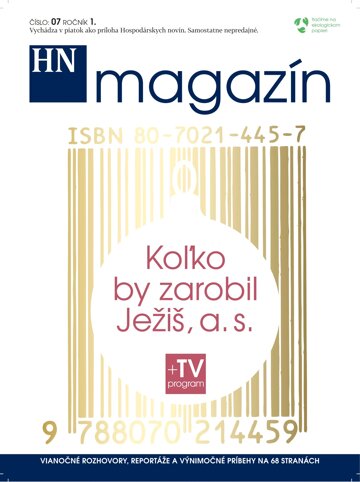 Obálka e-magazínu Prílohy HN magazín č. 07