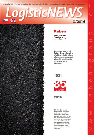 Obálka e-magazínu Logistic News 10/2016