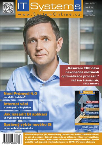 Obálka e-magazínu IT Systems 10/2017