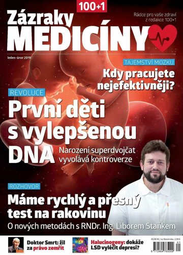 Obálka e-magazínu Zázraky medicíny 1-2/2019