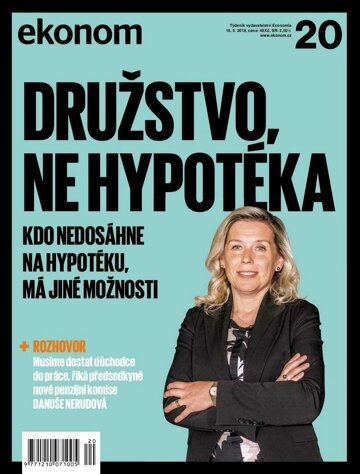 Obálka e-magazínu Ekonom 20 - 16.5.2019