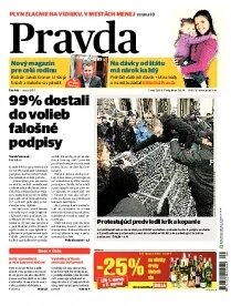 Obálka e-magazínu Pravda 1.3.2012