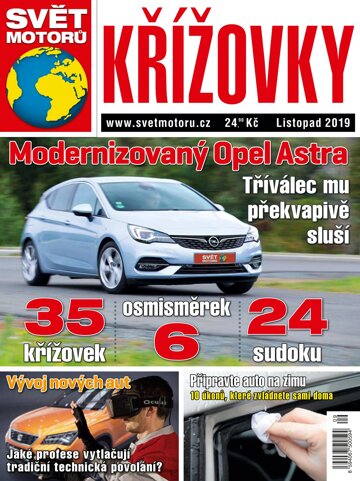 Obálka e-magazínu Svět motorů Křížovky 9/2019