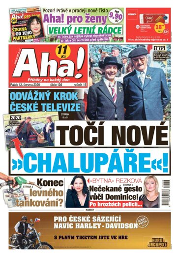 Obálka e-magazínu AHA! 12.6.2020