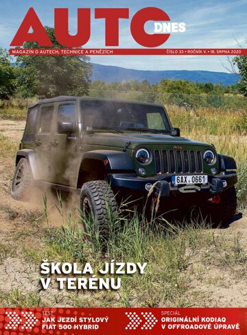 Obálka e-magazínu Auto DNES 18.8.2020