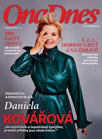 Obálka e-magazínu Ona DNES Magazín - 27.12.2021