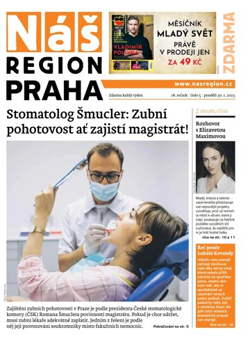 Obálka e-magazínu Náš Region - Praha 5/2023