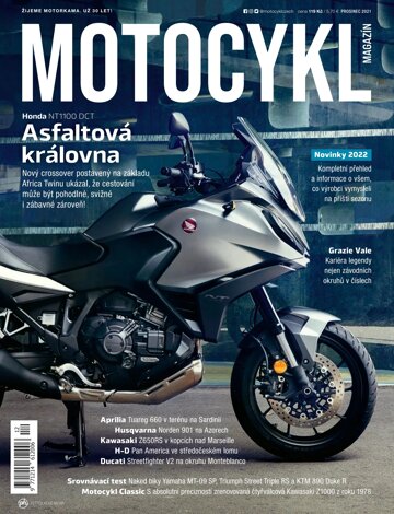 Obálka e-magazínu Motocykl 12/2021