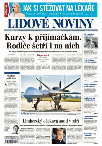 Obálka e-magazínu Lidové noviny 15.3.2023