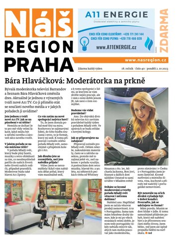 Obálka e-magazínu Náš Region - Praha 40/2023