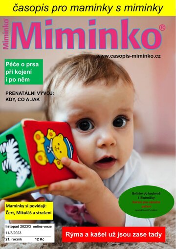 Obálka e-magazínu Miminko 11.3.2023