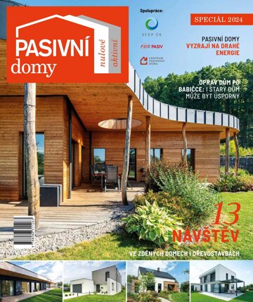 Obálka e-magazínu PASIVNÍ domy 2024