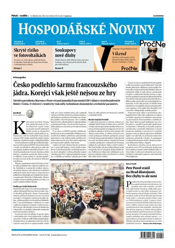Obálka e-magazínu Hospodářské noviny 049 - 8.3.2024