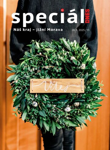 Obálka e-magazínu Magazín DNES SPECIÁL Brno a Jižní Morava - 28.3.2025