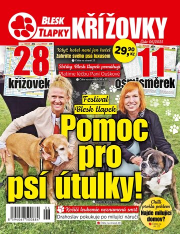 Obálka e-magazínu Blesk Tlapky Křížovky 6/2025