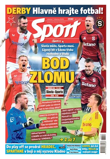 Obálka e-magazínu Sport 7.3.2026