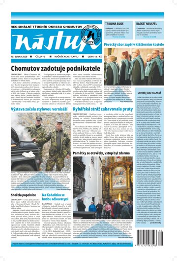 Obálka e-magazínu Nástup 16/26