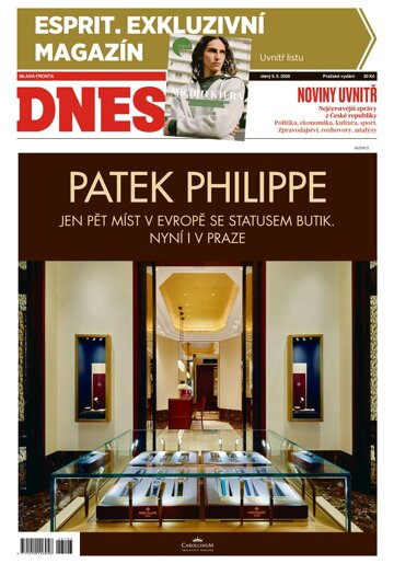 Obálka e-magazínu MF Dnes 5.5.2026