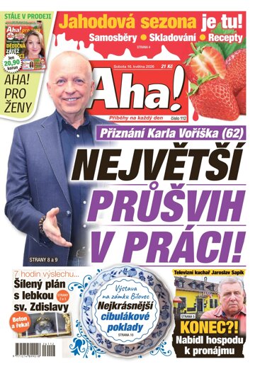 Obálka e-magazínu AHA! 16.5.2026