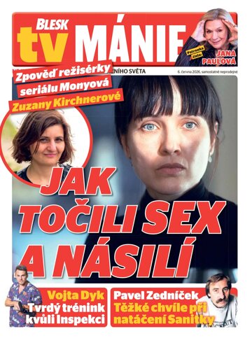 Obálka e-magazínu Blesk Tv manie 6.6.2026