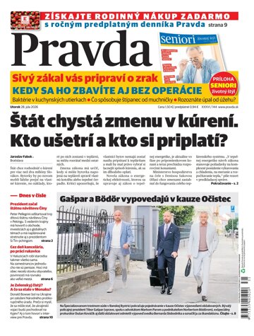 Obálka e-magazínu Pravda 28. 7. 2026