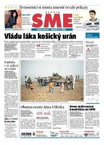Obálka e-magazínu SME 1.2.2013