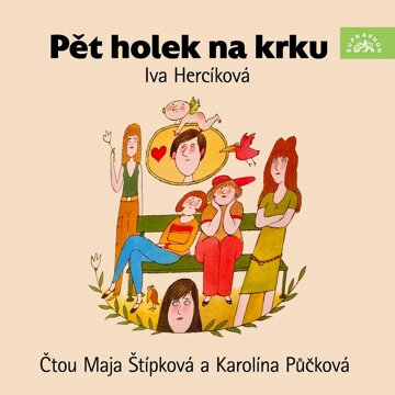 Obálka audioknihy Pět holek na krku