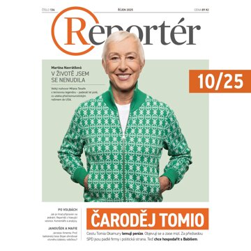 Obálka audioknihy Reportér říjen 2025