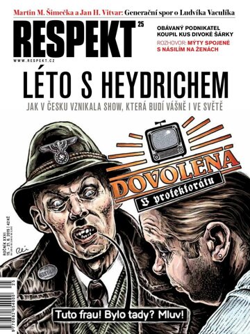 Obálka e-magazínu Respekt 25/2015